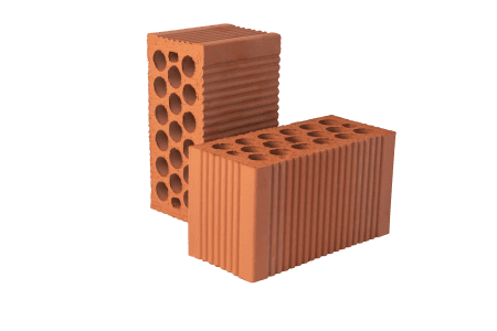 Кощаковский керамический камень красный рядовой рифленый 2,1НФ