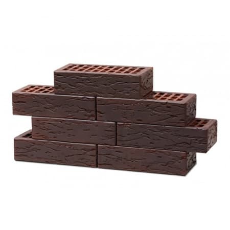 Воротынский кирпич лицевой 1НФ антик руст