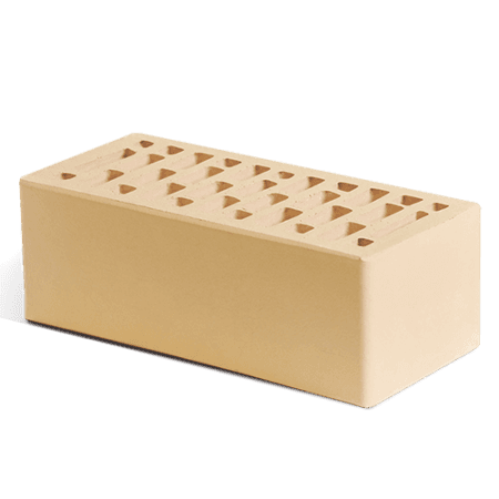 Маркинский кирпич лицевой 1.4НФ солома гладкая