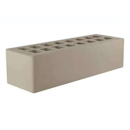 Железногорский кирпич лицевой 0,7НФ серый гладкий