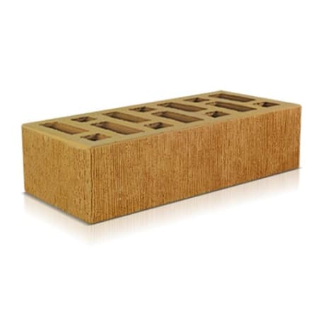 Кирпич лицевой Старый Оскол 1НФ солома бархат