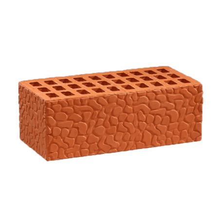 Воротынский кирпич лицевой 1,4НФ красный черепашка