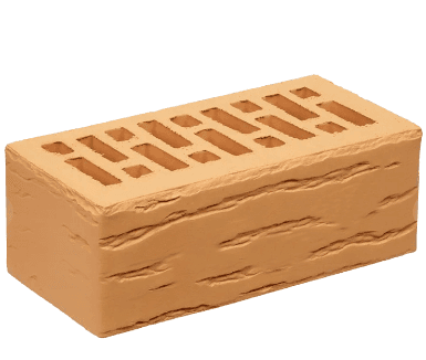 Кирпич лицевой Старый Оскол 1,4НФ солома миндаль