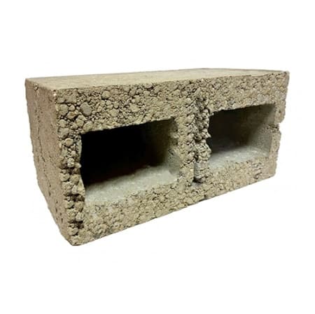 Блок керамзитобетонный 2-пустотный КСР-ПР-ПС-39-35-F50-850 Спектр Н