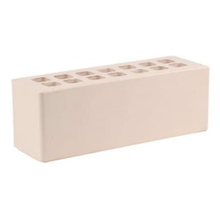 Железногорский кирпич лицевой 0,96НФ слоновая кость гладкий