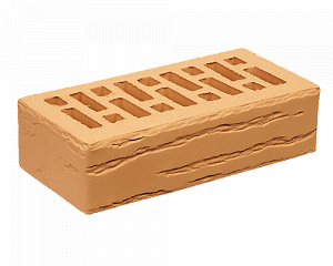 Кирпич лицевой Старый Оскол 1НФ солома миндаль