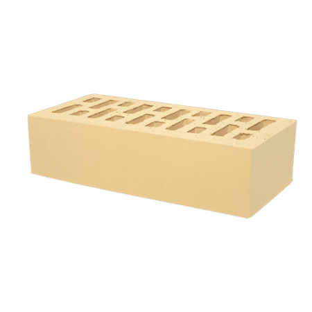 Кирпич лицевой Тербунский гончар пустотелый 1НФ золотистый гладкий