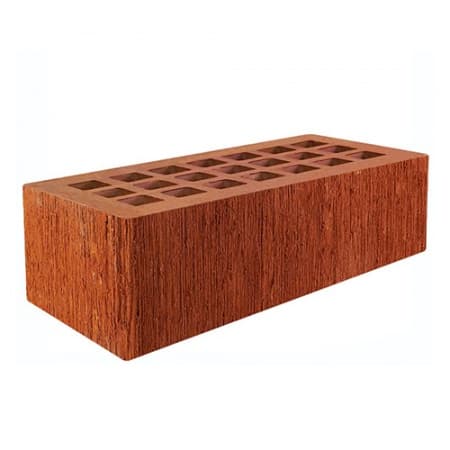 Железногорский кирпич лицевой 1,4НФ красный бархат