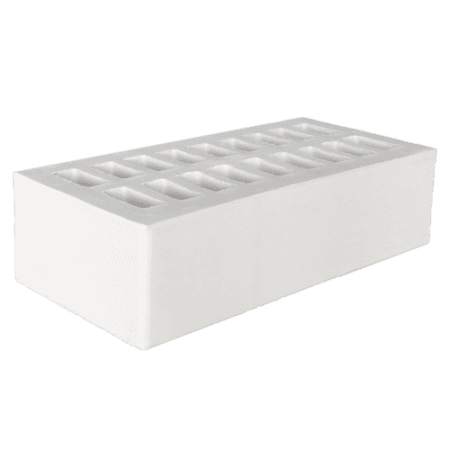 Кирпич Красная Гвардия лицевой 1НФ Белый Гладкий