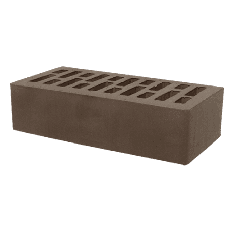 Кирпич лицевой Тербунский гончар пустотелый 1НФ корица гладкий