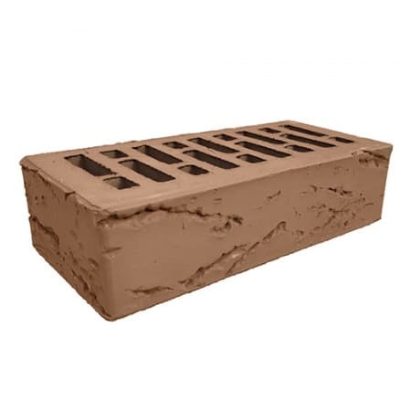 Кирпич лицевой Строма 1НФ терракотовый кора дуба