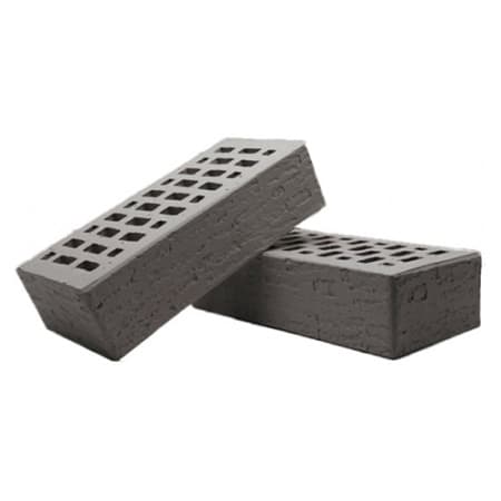 Кирпич лицевой пустотелый Terex серый кантри 1НФ