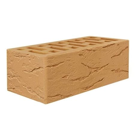 Кирпич лицевой Старый Оскол 1,4НФ солома рустик