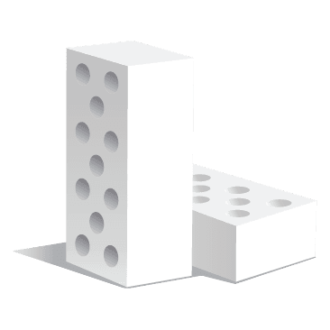 Кирпич силикатный полнотелый Novoblock Новоблок 2,1 НФ белый