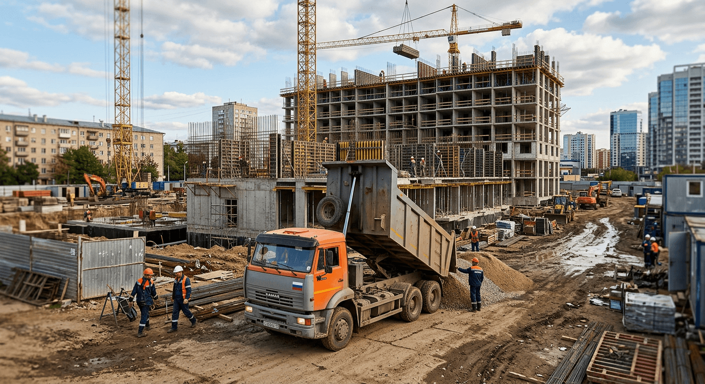 Доставка стройматериалов: на что обратить внимание