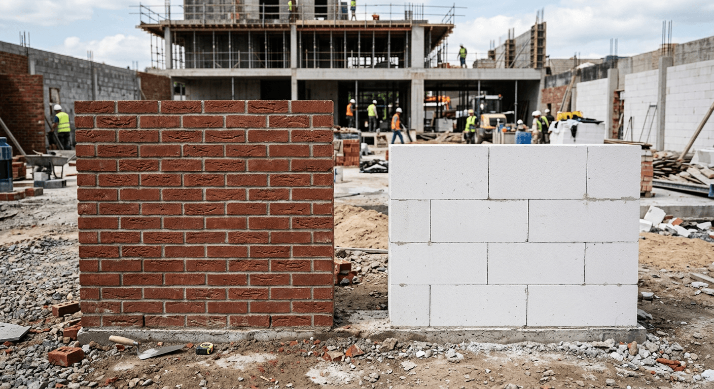 Газобетон или кирпич: что лучше для строительства дома