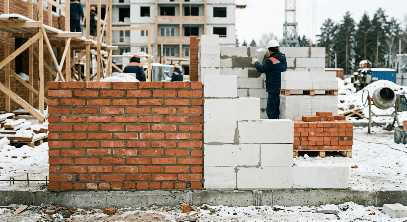 Кирпич или газобетон: что дешевле и лучше для дома