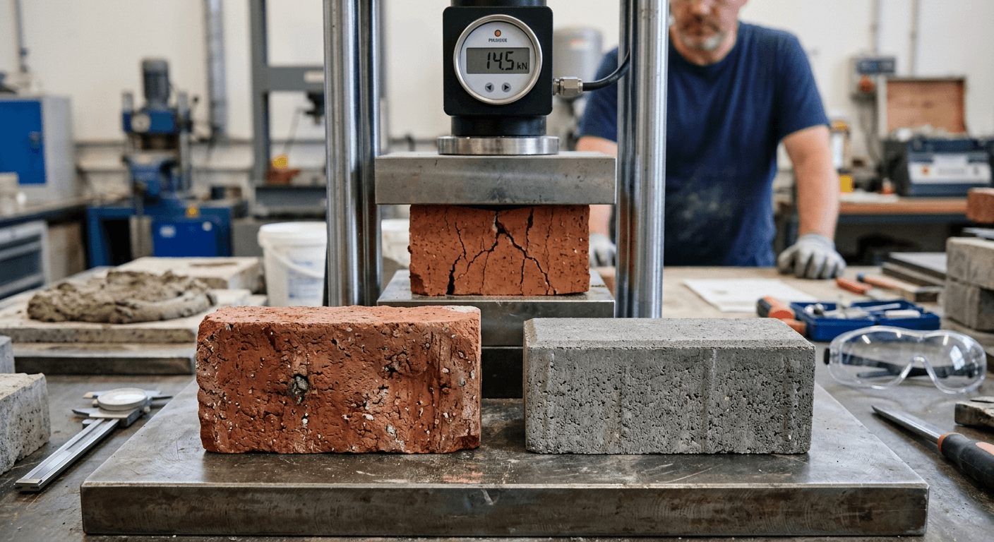 Кирпич М-150 и М-200: в чём разница и какой выбрать