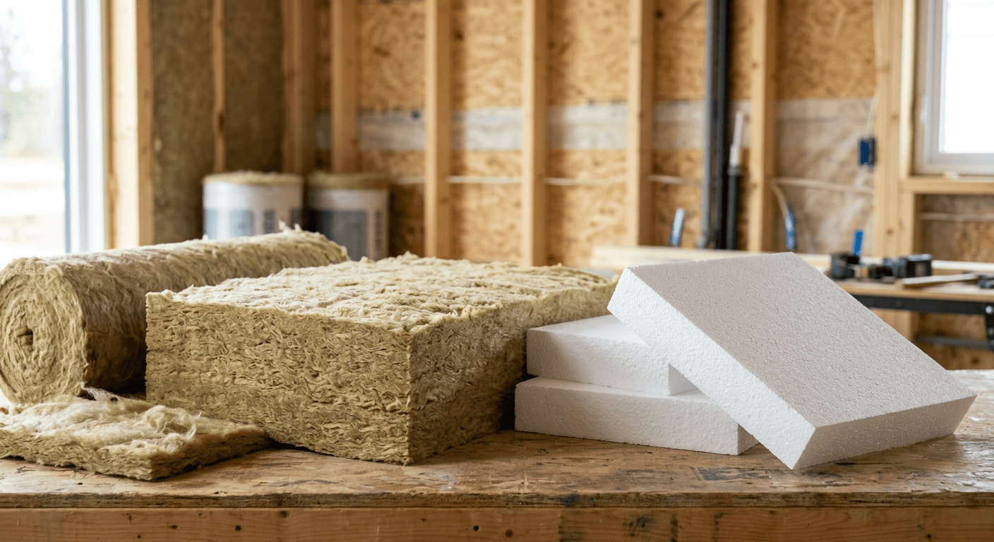 Утепление дома: виды теплоизоляции и их сравнение
