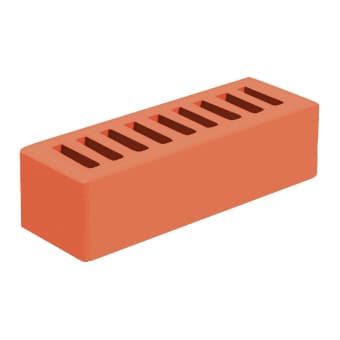 Голицынский кирпич лицевой 0.7НФ красный гладкий