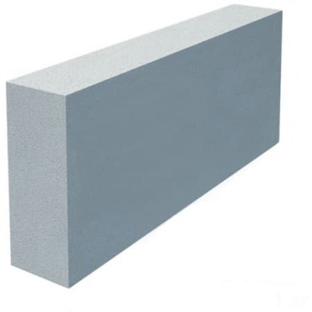 Газобетонный перегородочный блок Build stone D500 600х100х250