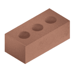 Борский кирпич силикатный пустотелый 1,4НФ коричневый