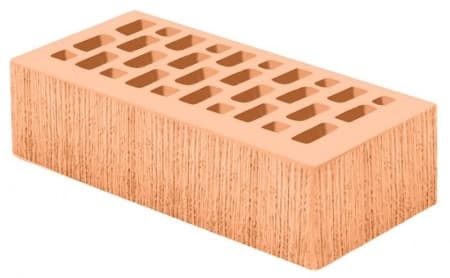 Голицынский кирпич лицевой 1НФ соломенный береста