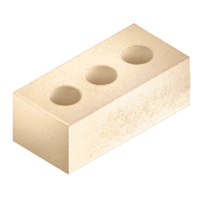 Борский кирпич силикатный пустотелый 1,4НФ желтый