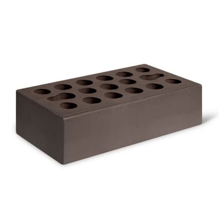 Керма кирпич лицевой 1НФ Шоколад гладкая