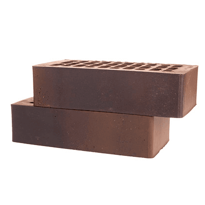 Голицынский кирпич лицевой 1НФ венге гладкий