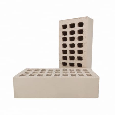 Ревдинский кирпич лицевой пустотелый 1НФ сливки, оттенок А